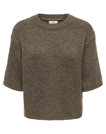 JDY - JDYDicte Pull O-Neck Strik - Shitake